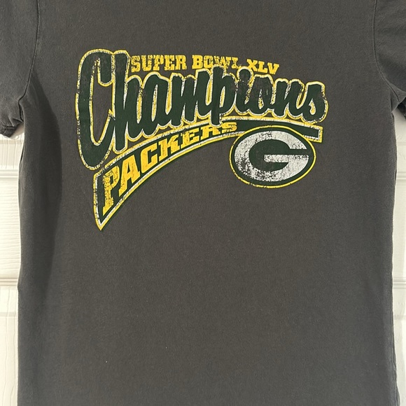 Green Bay Packers - Super Bowl XLV Champions - Reebok Women’s Short Sleeve Tee - Picture 4 of 5